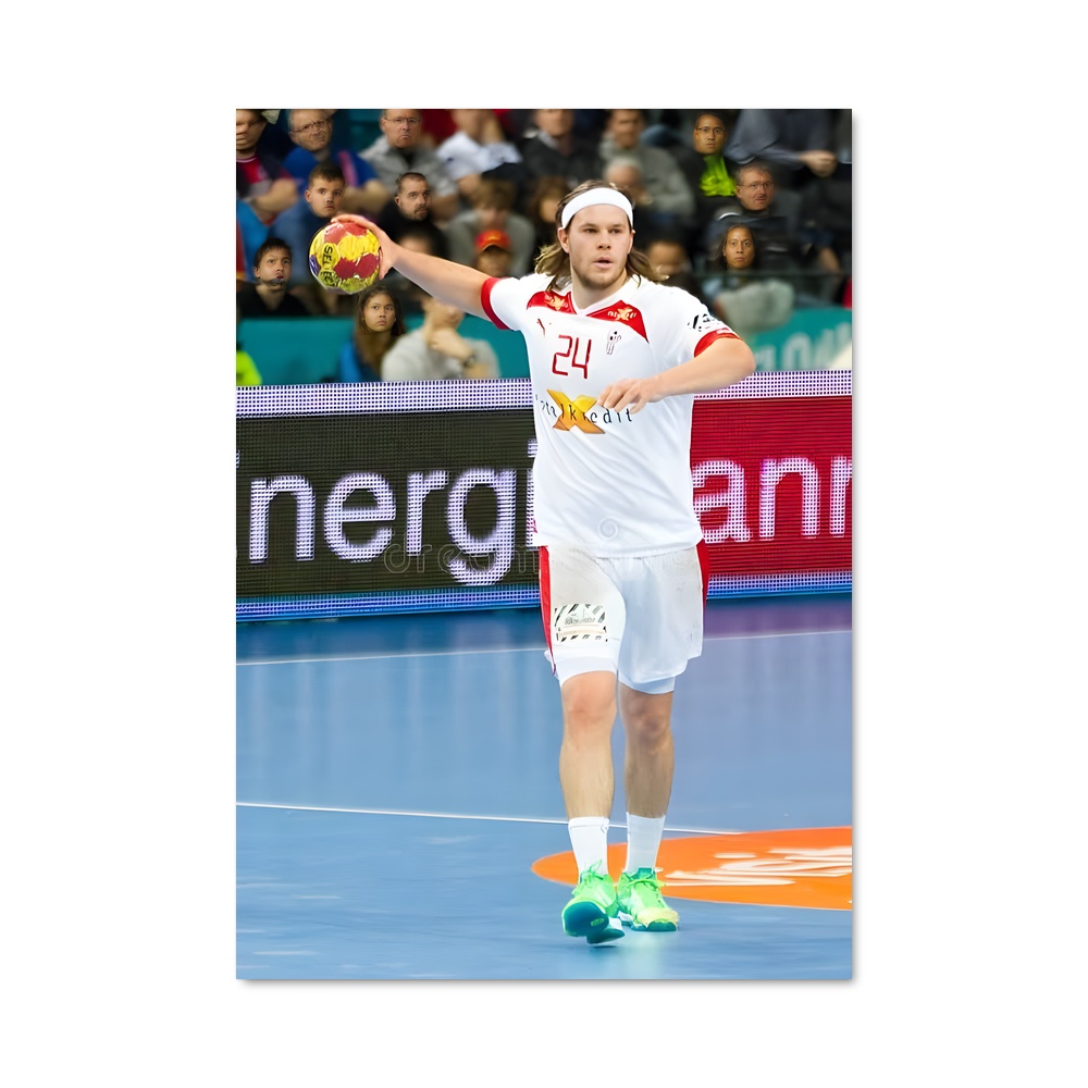Poster Throwing Star – affiche Handball